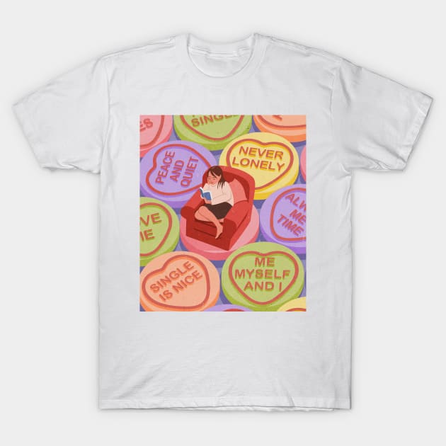 Love Hearts T-Shirt by John Holcroft